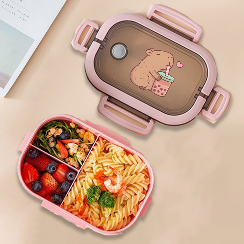 Bento Box - Capybara 도시락 상자 애니메이션 동물 인쇄