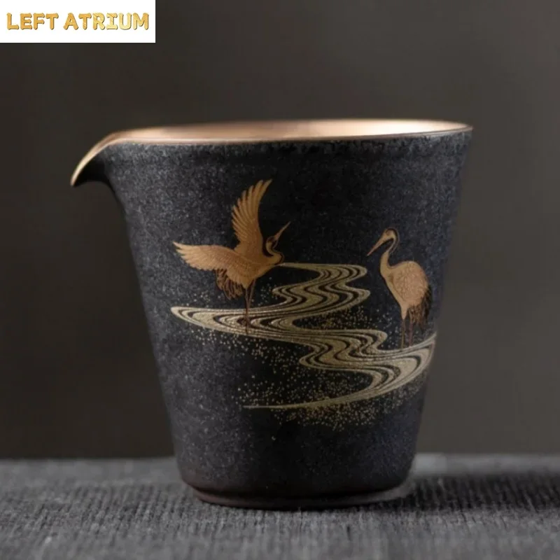 Japanese Pottery - 수제 빈티지 일본식 공용 찻잔, 도자기