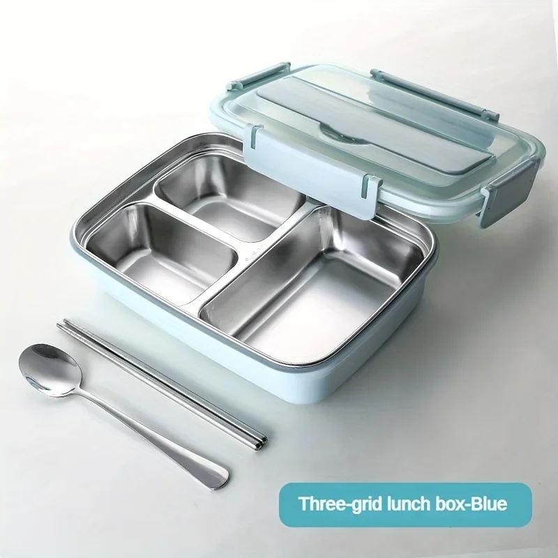 누수 방지 기능이 있는 3/4칸 분리형 스테인리스 스틸 - Bento Box 리뷰 및 가격