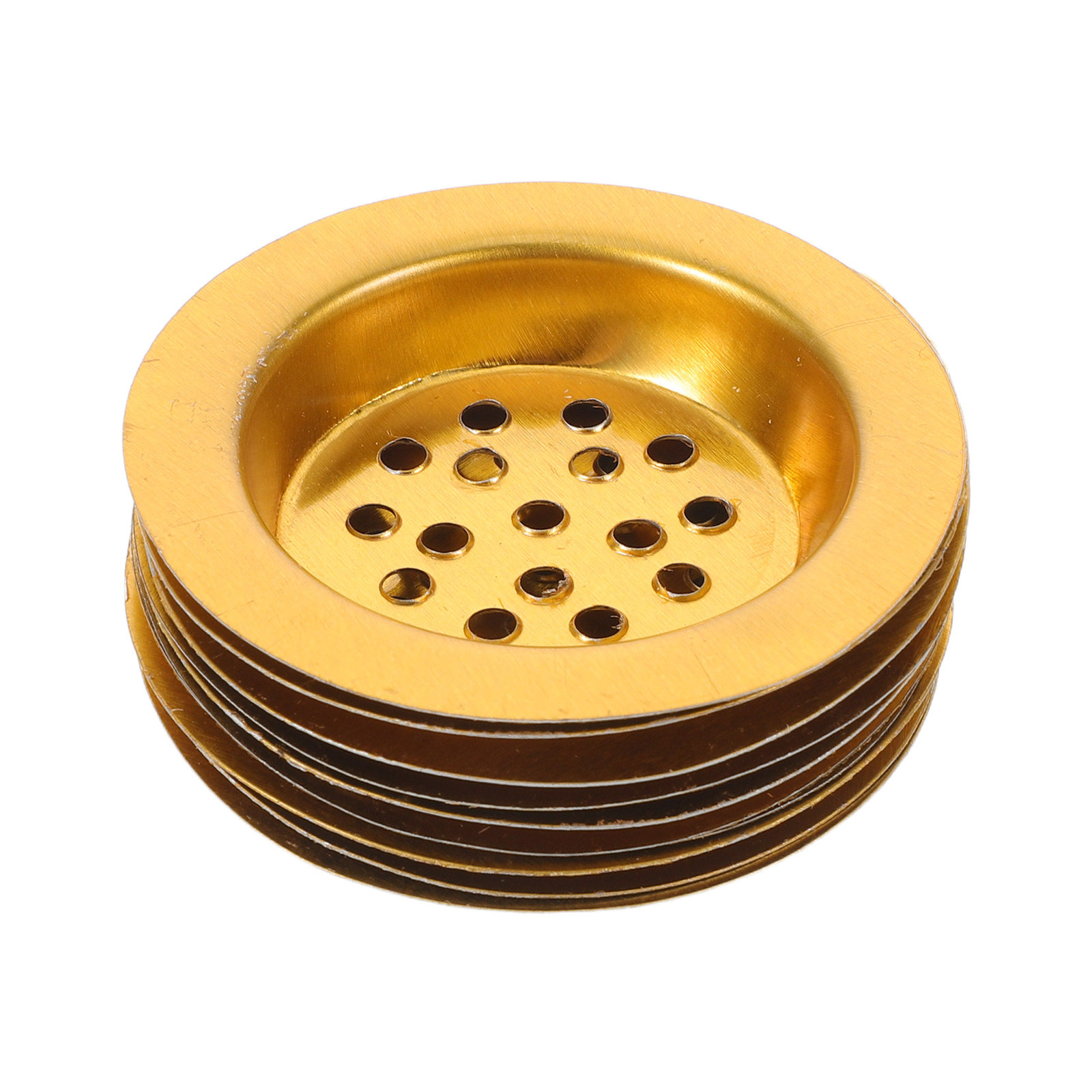 10개입 향로 받침대, 금색, 구멍이 뚫린 철제 컵,  - Incense Holder 리뷰 및 가격