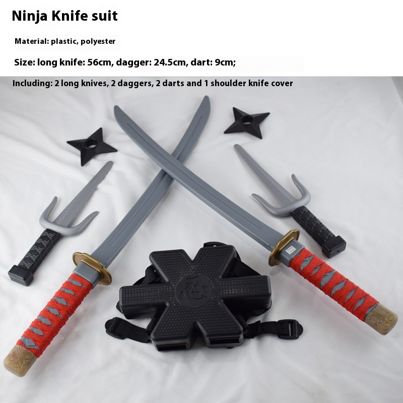 닌자 세트 할로윈 어린이 일본 사무라이 코스 장난감 나 - Japanese Knife 리뷰 및 가격