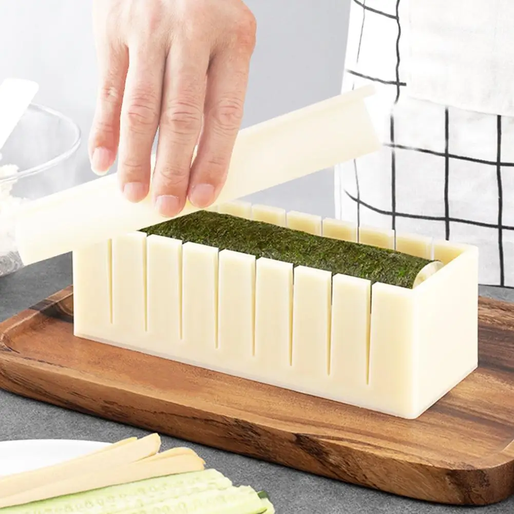 재사용 가능한 플라스틱 스시 제조 도구 세트, 둥근 모 - Sushi Making Kit 리뷰 및 가격