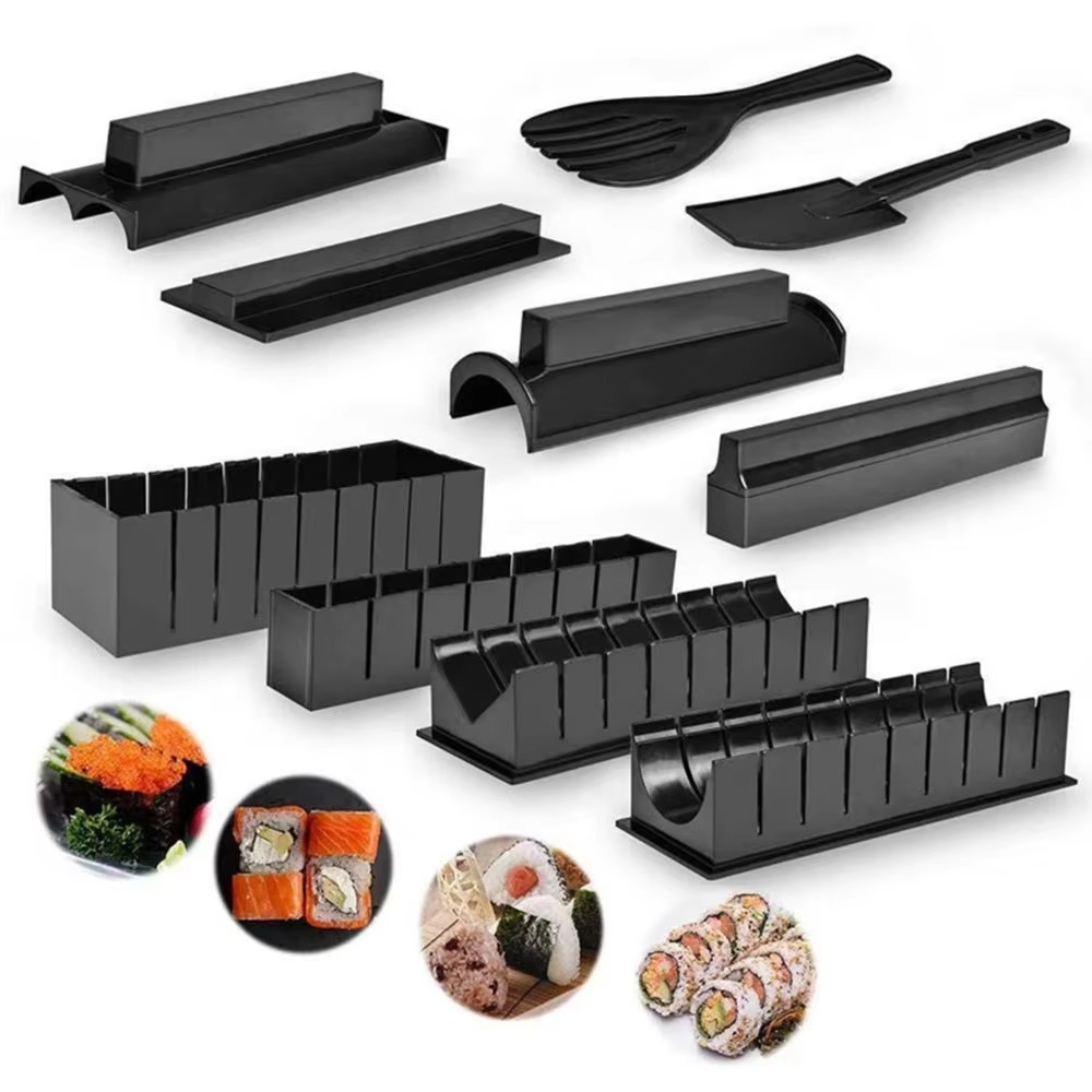 3/10개 세트 일본식 스시 메이커 3가지 모양 스시  - Sushi Making Kit 리뷰 및 가격